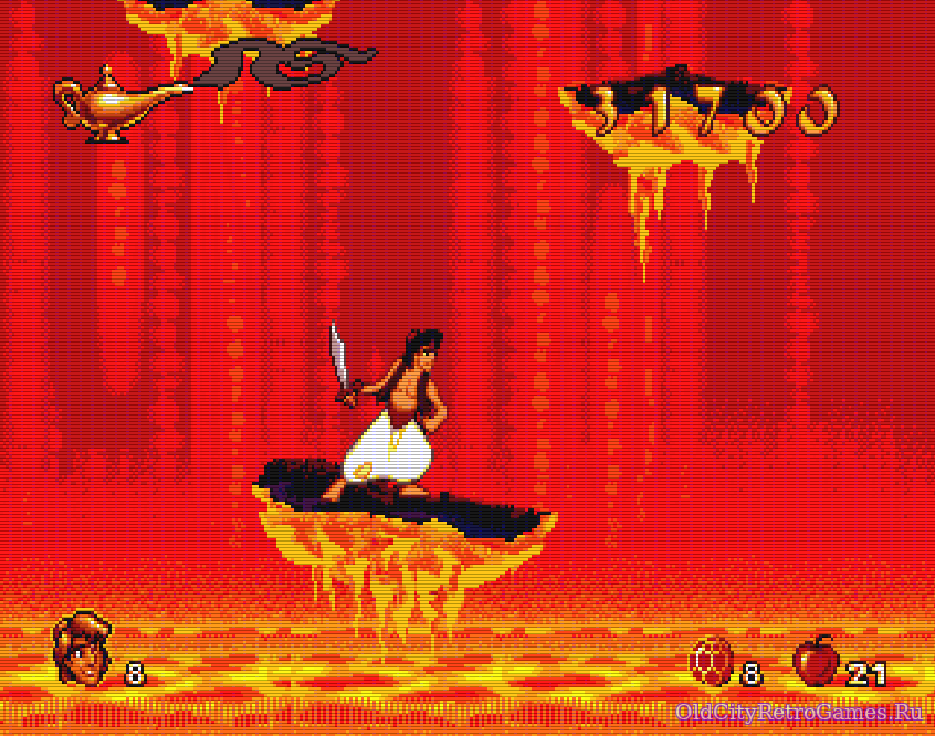 Фрагмент #7 из игры Aladdin (Disney's Aladdin) / Аладдин