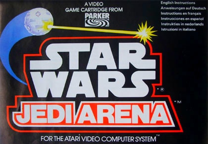 Титульный экран из игры Star Wars: Jedi Arena / Звездные Войны: Арена Джедаев