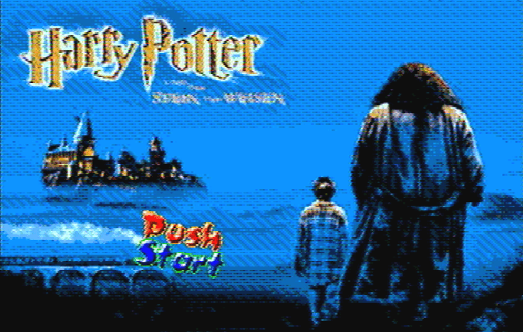 Титульный экран из игры Harry Potter / Гарри Поттер