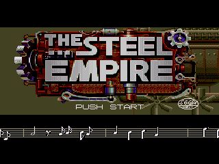 Титульный экран из игры Steel Empire, The / Koutetsu Teikoku / 鋼鉄帝国