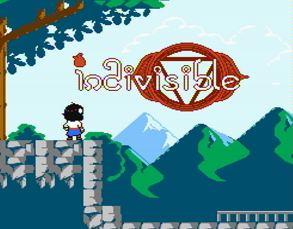 Титульный экран из игры Indivisible / Нераздельный