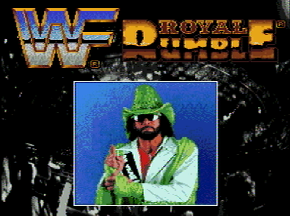 Титульный экран из игры WWF Royal Rumble / Роял Рамбл