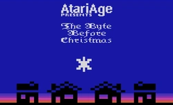 Титульный экран из игры Byte Before Christmas 'the