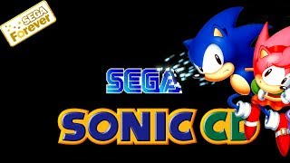 Титульный экран из игры Sonic CD