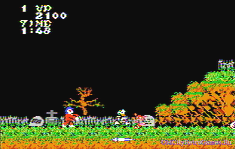 Фрагмент #1 из игры Makaimura, 魔界村, Ghosts 'n Goblins